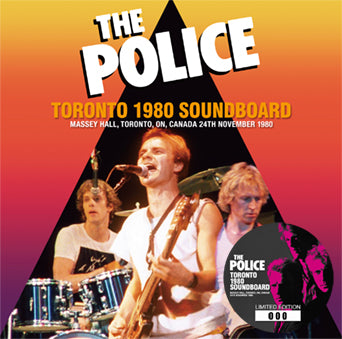 THE POLICE / TORONTO 1980 SOUNDBOARD (2CD)