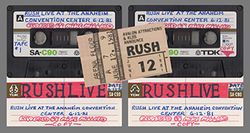 RUSH / ANAHEIM 1981 MIKE MILLARD 1ST GENERATION TAPES 2024 REMASTER (2CD)