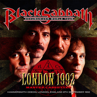 BLACK SABBATH / LONDON 1992 MASTER CASSETTES (2CDR)