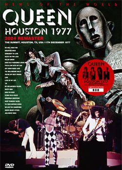 QUEEN / HOUSTON 1977 2024 REMASTER PRO SHOT (1DVD)