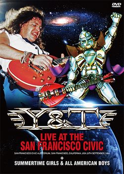 Y T LIVE AT THE SAN FRANCISCO CIVIC SUMMERTIME GIRLS ALL AMERICA Music Lover Japan