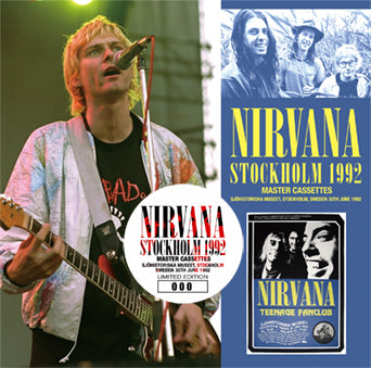 NIRVANA / STOCKHOLM 1992 MASTER CASSETTES (2CD)