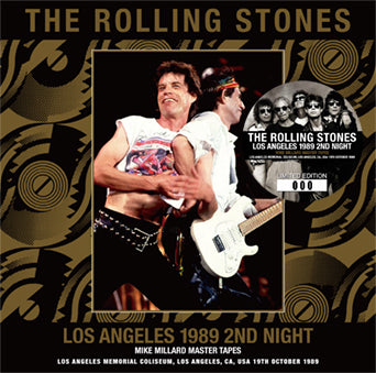 THE ROLLING STONES / LOS ANGELES 1989 2ND NIGHT MIKE MILLARD MASTER TAPES (2CD)