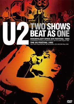 U2 / TWO SHOWS BEAT AS ONE ROCKPALAST & US FESTIVAL 1983 PRO SHOT (1DVDR)