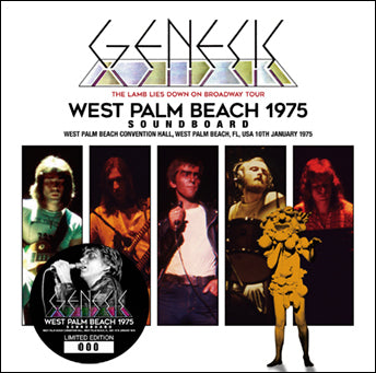 GENESIS / WEST PALM BEACH 1975 SOUNDBOARD (2CD)