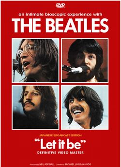 THE BEATLES / LET IT BE JAPANESE BROADCAST EDITION DEFINITIVE VIDEO MASTER PRO SHOT (1DVDR)