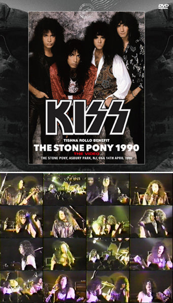 KISS / THE STONE PONY 1990 (1CD+1DVDR)