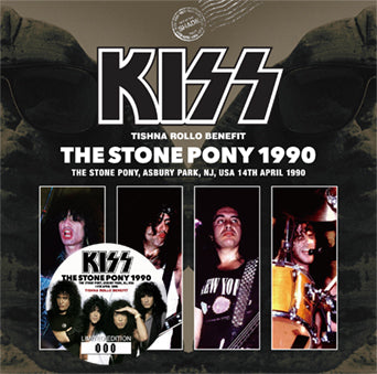 KISS / THE STONE PONY 1990 (1CD+1DVDR)