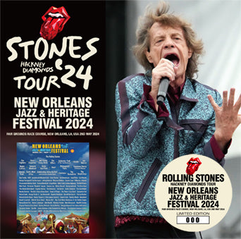 THE ROLLING STONES / NEW ORLEANS JAZZ & HERITAGE FESTIVAL 2024 (2CD)