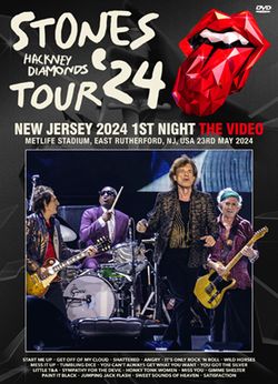 THE ROLLING STONES / NEW JERSEY 2024 1ST NIGHT THE VIDEO (1DVDR)