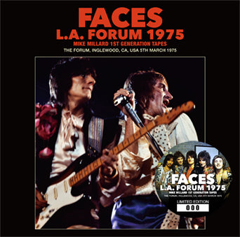 FACES / L.A. FORUM 1975 MIKE MILLARD 1ST GENERATION TAPES (2CD)