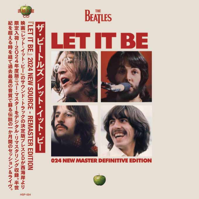 THE BEATLES / LET IT BE 2024 NEW MASTER DEFINITIVE EDITION (1CD) – Music  Lover Japan