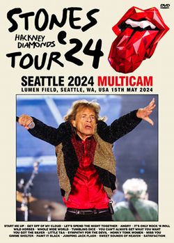 THE ROLLING STONES / SEATTLE 2024 MULTICAM (1DVDR)