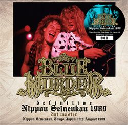 BLUE MURDER / DEFINITIVE NIPPON SEINENKAN 1989 DAT MASTER STEREO SOUNDBOARD (2CD+1DVDR)