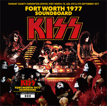 KISS / FORT WORTH 1977 SOUNDBOARD (2CD)