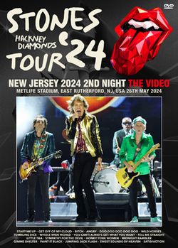 THE ROLLING STONES / NEW JERSEY 2024 2ND NIGHT THE VIDEO (1DVDR)