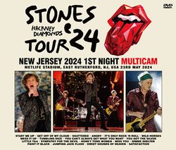 THE ROLLING STONES / NEW JERSEY 2024 1ST NIGHT MULTICAM (3DVDR)