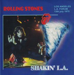 THE ROLLING STONES / SHAKIN' L.A. Paper jacket (2CDR)