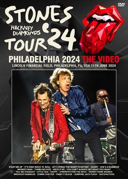 THE ROLLING STONES / PHILADELPHIA 2024 THE VIDEO (1DVDR)