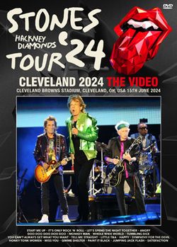 THE ROLLING STONES / CLEVELAND 2024 THE VIDEO (1DVDR)