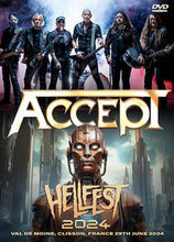 Load image into Gallery viewer, ACCEPT / HELLFEST 2024 PRO SHOT (1DVDR)
