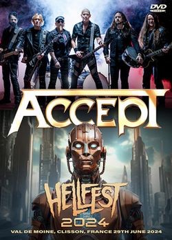 ACCEPT / HELLFEST 2024 PRO SHOT (1DVDR)