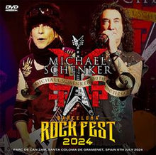 Load image into Gallery viewer, MICHAEL SCHENKER GROUP / BARCELONA ROCK FEST 2024 (1DVDR)
