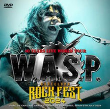 Load image into Gallery viewer, W.A.S.P. / BARCELONA ROCK FEST 2024 (1DVDR)
