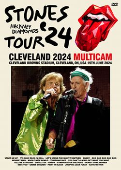 THE ROLLING STONES / CLEVELAND 2024 MULTICAM (1DVDR)