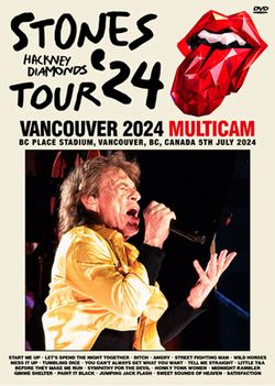 THE ROLLING STONES / VANCOUVER 2024 MULTICAM (1DVDR)