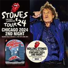 Load image into Gallery viewer, THE ROLLING STONES / CHICAGO 2024 2ND NIGHT (2CD)
