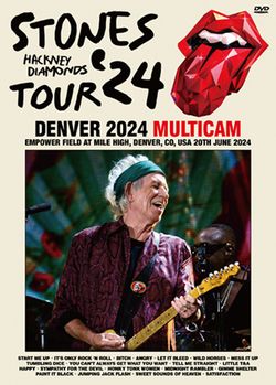 THE ROLLING STONES / DENVER 2024 MULTICAM (1DVDR)