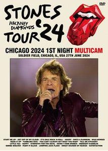 THE ROLLING STONES / CHICAGO 2024 1ST NIGHT MULTICAM (1DVDR)