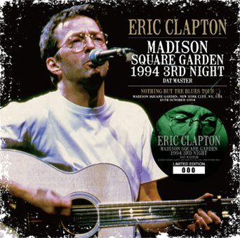 ERIC CLAPTON / MADISON SQUARE GARDEN 1994 3RD NIGHT DAT MASTER (2CD)