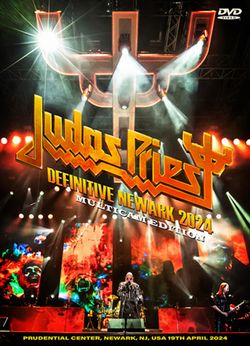 JUDAS PRIEST / DEFINITIVE NEWARK 2024 MULTICAM EDITION (1DVDR)