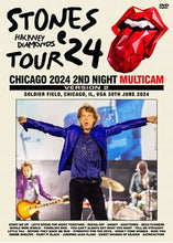 Load image into Gallery viewer, THE ROLLING STONES / CHICAGO 2024 2ND NIGHT MULTICAM VERSION 2 (1DVDR)
