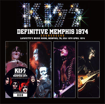 KISS / DEFINITIVE MEMPHIS 1974 SOUNDBOARD (1CD)