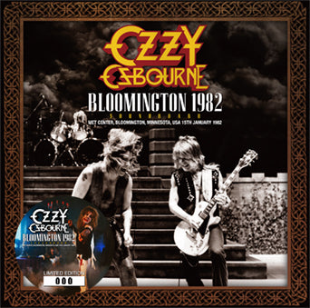 OZZY OSBOURNE / BLOOMINGTON 1982 SOUNDBOARD (1CD)