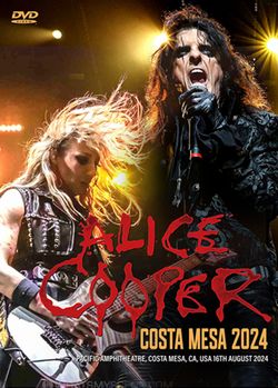 ALICE COOPER / COSTA MESA 2024 (1DVDR)