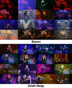 SAXON / URIAH HEEP / GRAND RAPIDS 2024 (2DVDR)