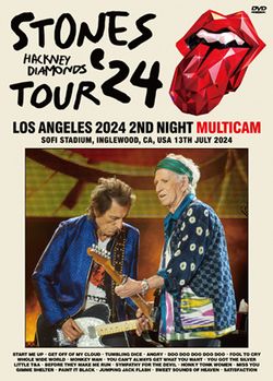 THE ROLLING STONES / LOS ANGELES 2024 2ND NIGHT MULTICAM (1DVDR)