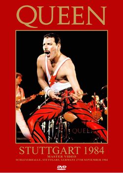 QUEEN / STUTTGART 1984 MASTER VIDEO (1DVDR)