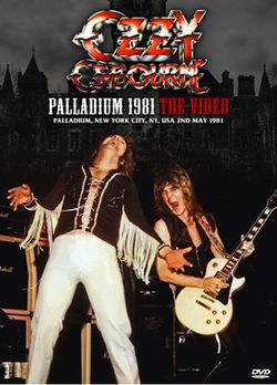 OZZY OSBOURNE / PALLADIUM 1981 THE VIDEO (1DVDR)