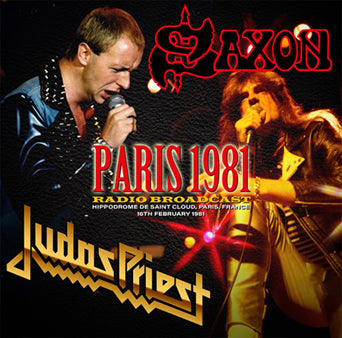 JUDAS PRIEST/SAXON / PARIS 1981 RADIO BROADCAST (1CDR)