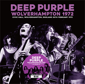 DEEP PURPLE / WOLVERHAMPTON 1972 (2CD)