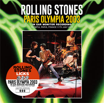 THE ROLLING STONES / PARIS OLYMPIA 2003 IN EAR MONITOR RECORDING (2CD)