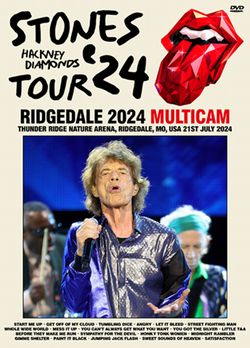 THE ROLLING STONES / RIDGEDALE 2024 MULTICAM (1DVDR)