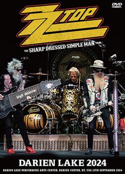 ZZ TOP / DARIEN LAKE 2024 (1DVDR)