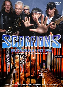 SCORPIONS / BREMERHAVEN 1996 DEFINITIVE PRO-SHOT PRO SHOT (1DVDR)