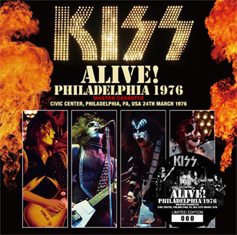 KISS / ALIVE! PHILADELPHIA 1976 MASTER CASSETTE (2CD)